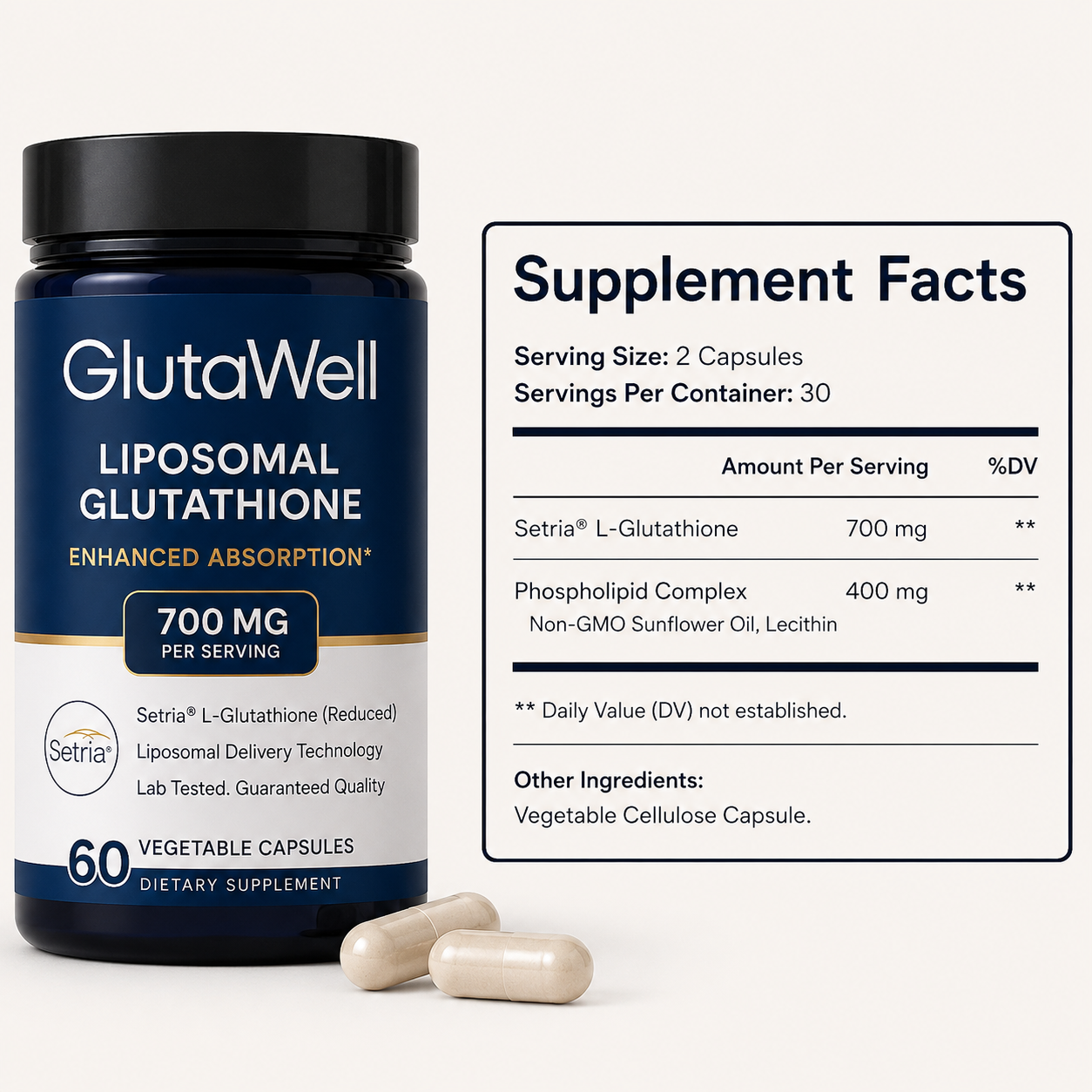 Glutawell Liposomal Glutathione